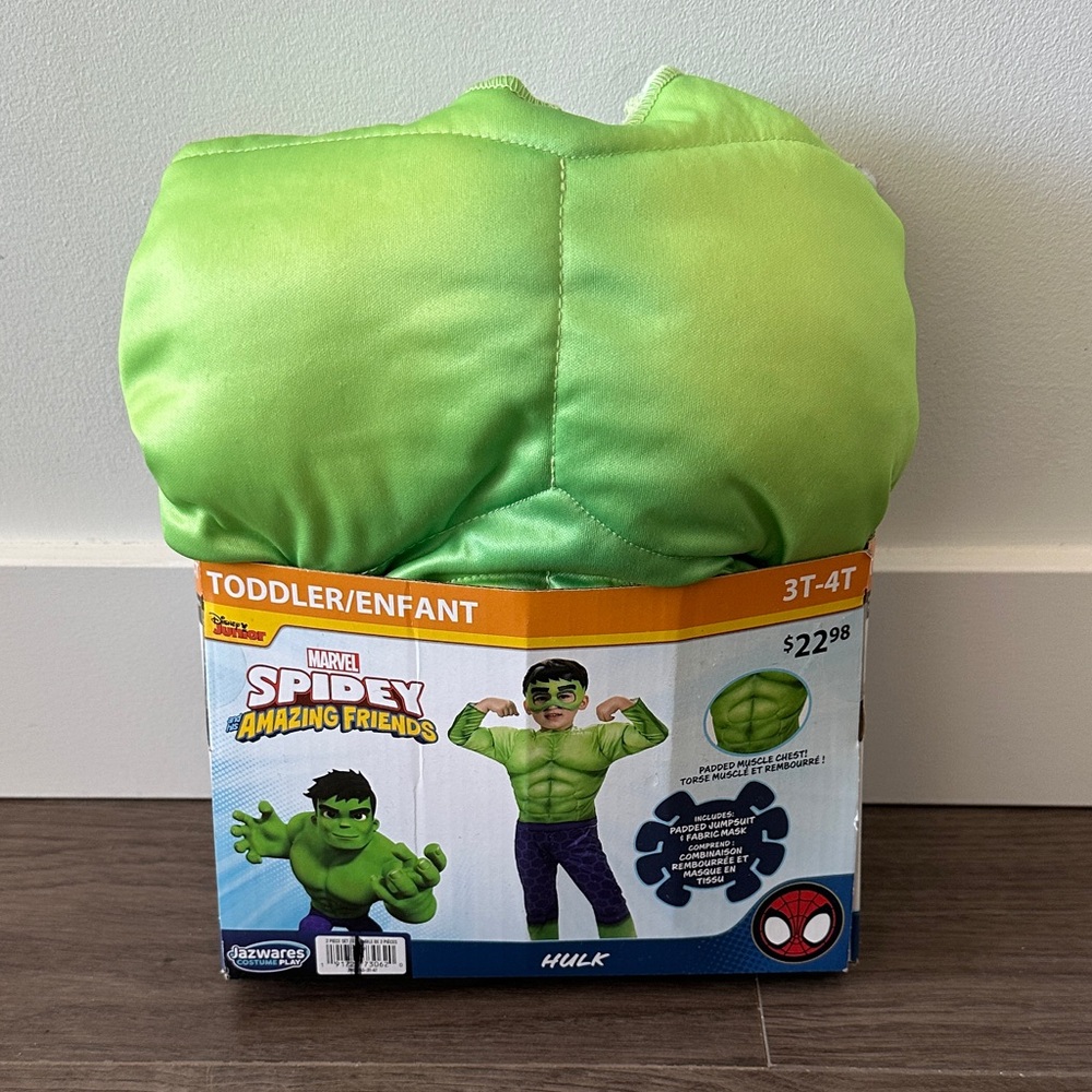 Marvel Toddler Spidey and His Amazing Friends Hulk Costume